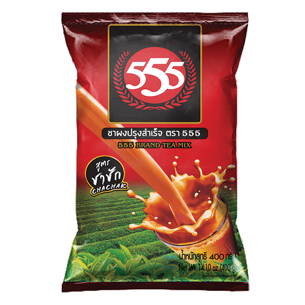 ชาช้างทอง555 สูตรชาชัก ขนาด400กรัม*12