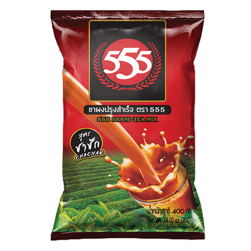 ชาช้างทอง555 สูตรชาชัก ขนาด400กรัม*12