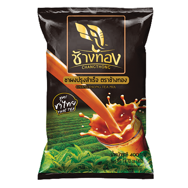 ชาช้างทอง สูตรชาไทย ขนาด400กรัม*12