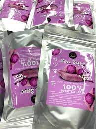 ผงซันเซฟ100% มันม่วงลาเต้ 100กรัม