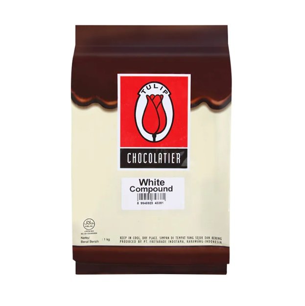 ทิวลิป ช็อกโกแลตแท่งคอมพาวด์ 1กก