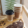 ฝายกดื่มแก้วกระดาษ 8-9OZ แพค50x20
