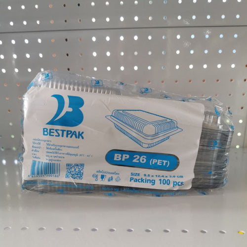 กล่องใส BP26 แพค100
