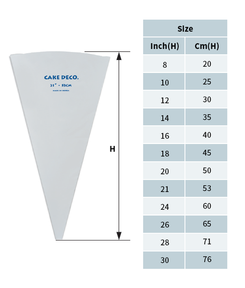 ถุงบีบเค้ก deco 12นิ้ว
