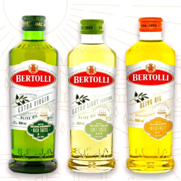 น้ำมันมะกอก เบอร์ทอลลี่ ขนาด500 มล.*12