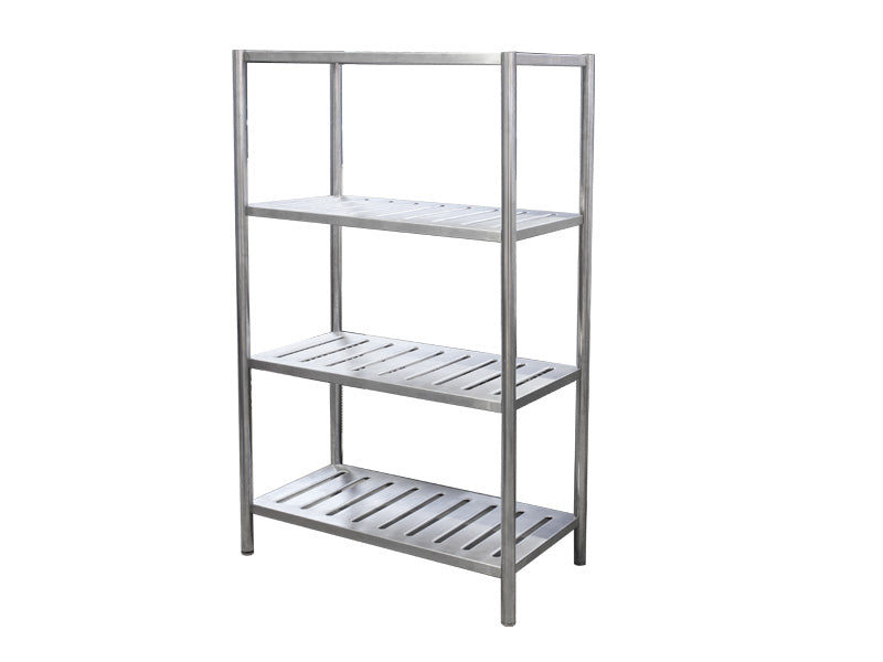ชั้นวางของสแตนเลสสตีล  120*50*150ซม 4ชั้น (นกนางนวล)