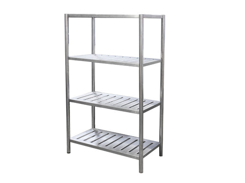 ชั้นวางของสแตนเลสสตีล  120*50*150ซม 4ชั้น (นกนางนวล)