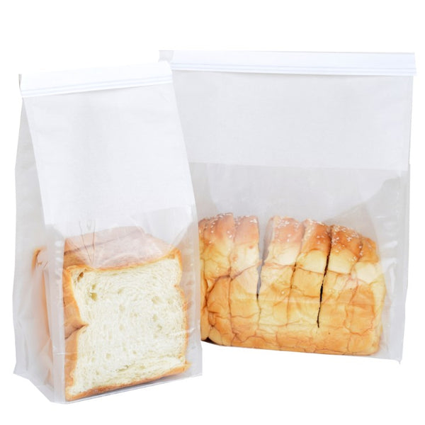 ซองขนมปังกลางสีขาว 50x80 (CLM)